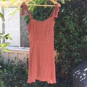 Carly Jean Los Angeles CJLA checkered sun dress